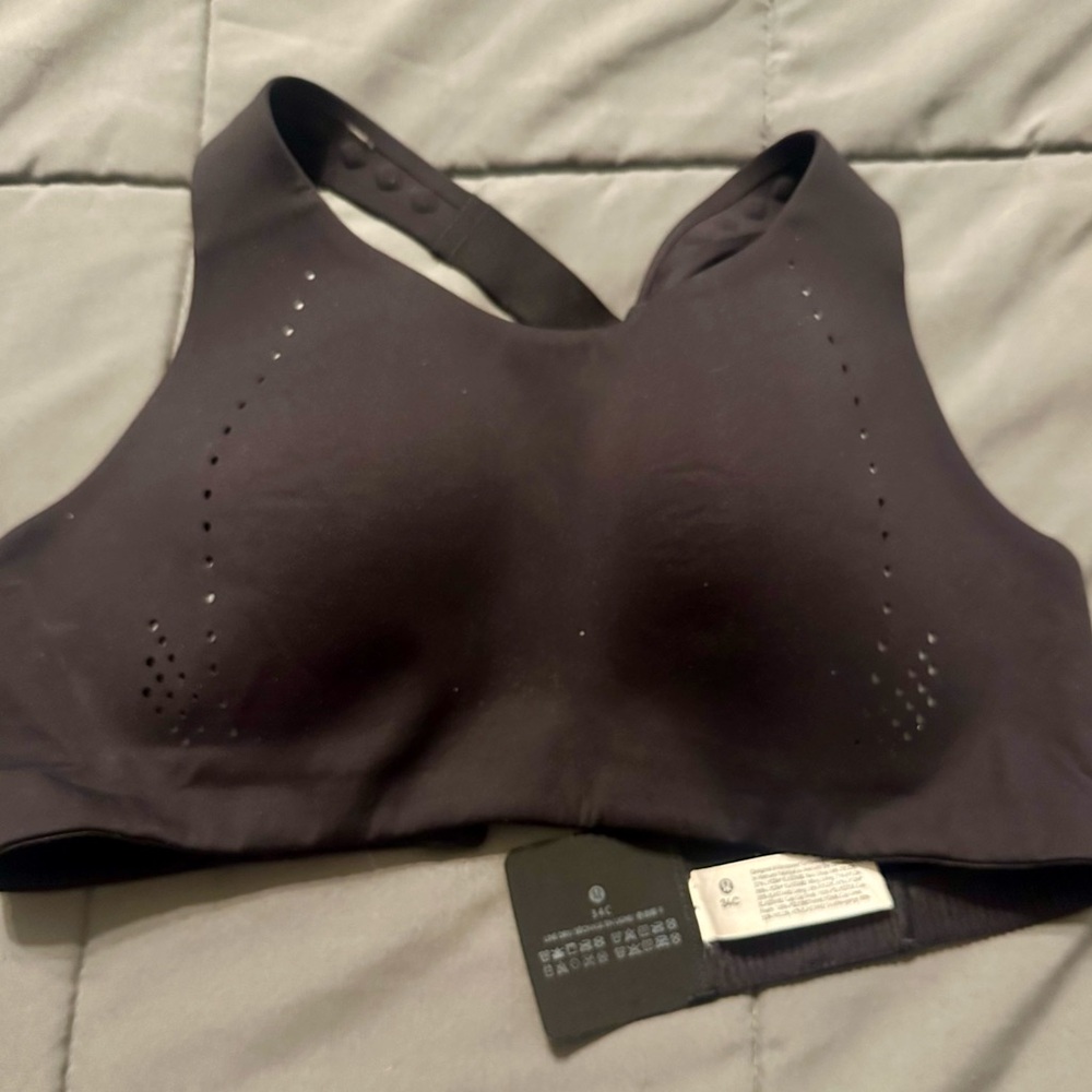 Lululemon AirSupport bra BLK/ASGY 34C
